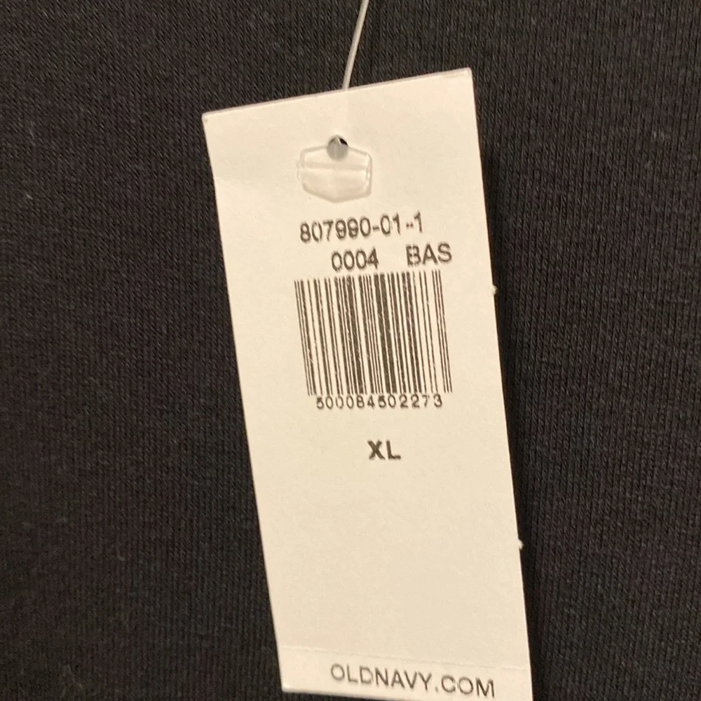 Old Navy Luxe T-shirt XL Black - Picture 3 of 4